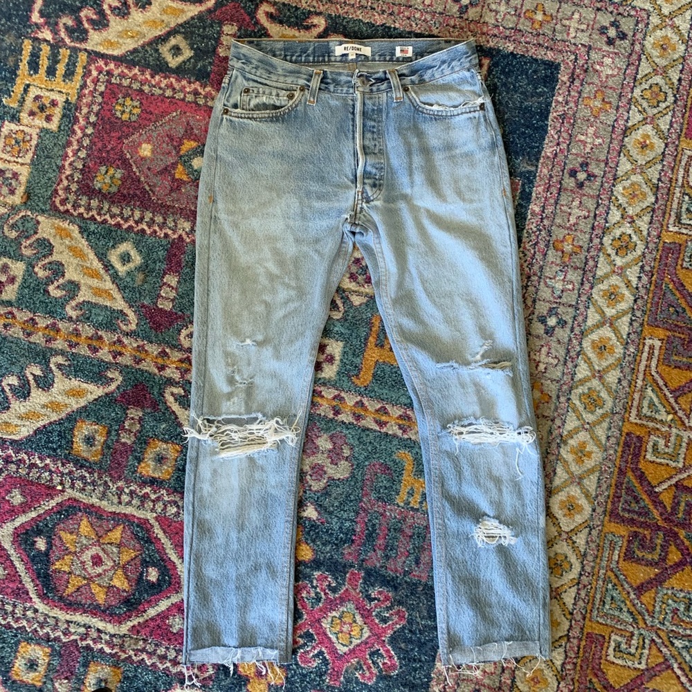RARE RE/DONE skinny crop 23 (fits 24)